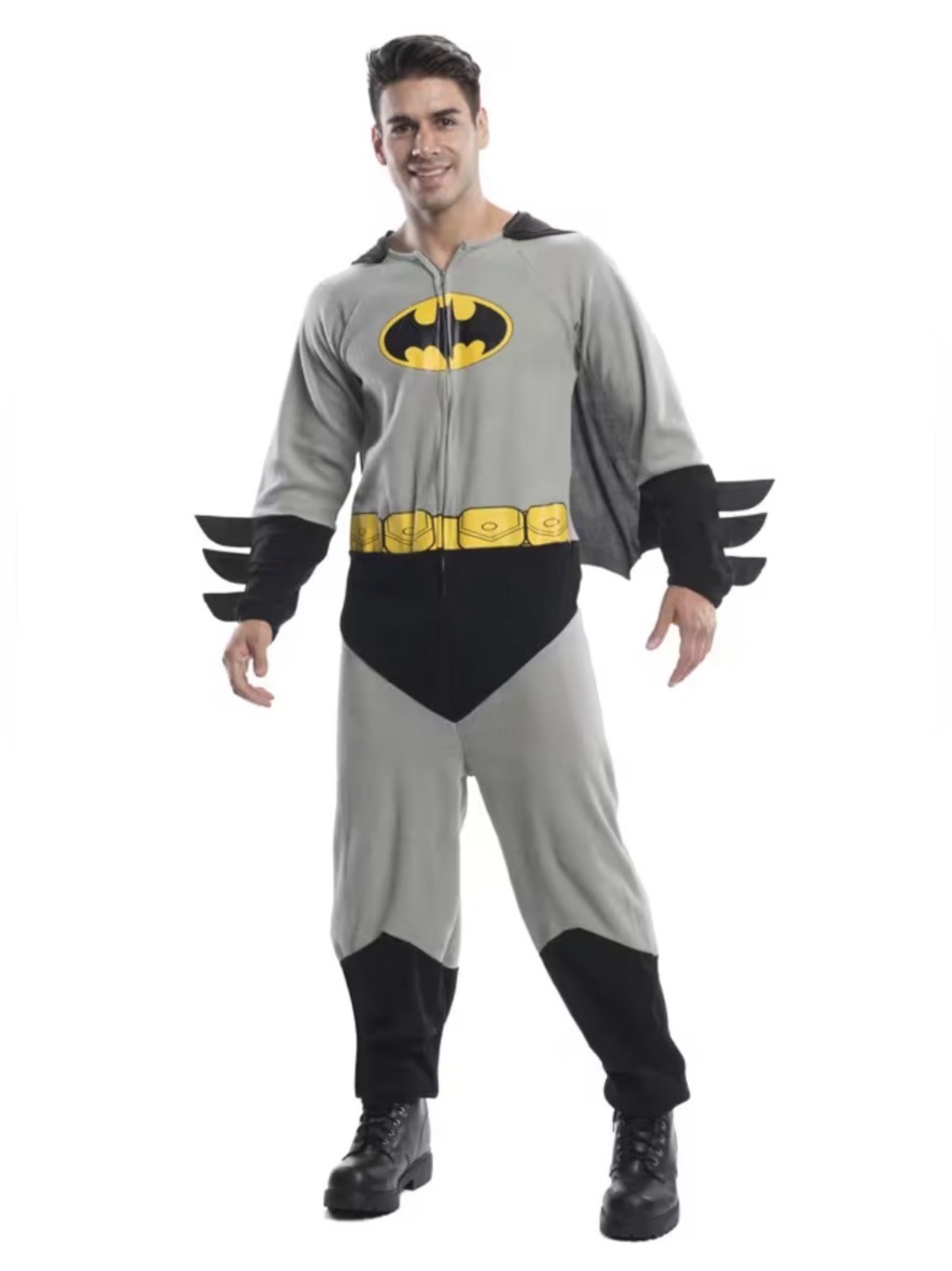 Men’s Batman Costume Onies with Cape